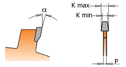 CMT - Diamantový pilový kotouč na ultra tvrdé materiály (D=250; Z=16; F=30; K=2,1-2,2)