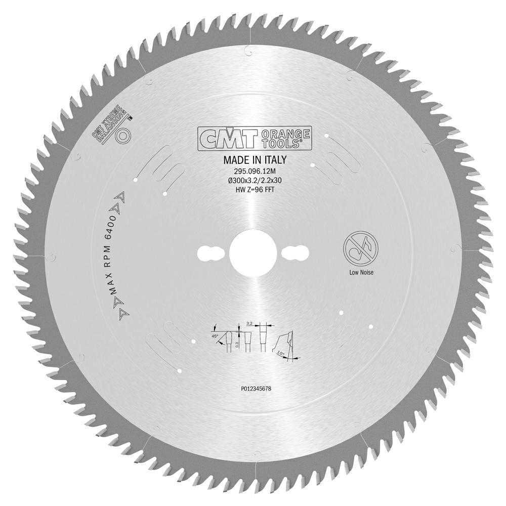 CMT - Pilový kotouč na lamino D=300 F=30 Z=96 K=3,2/2,2